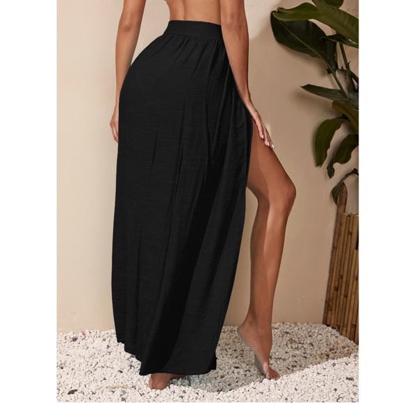 Black Sarong Skirt - Picture 4 of 13